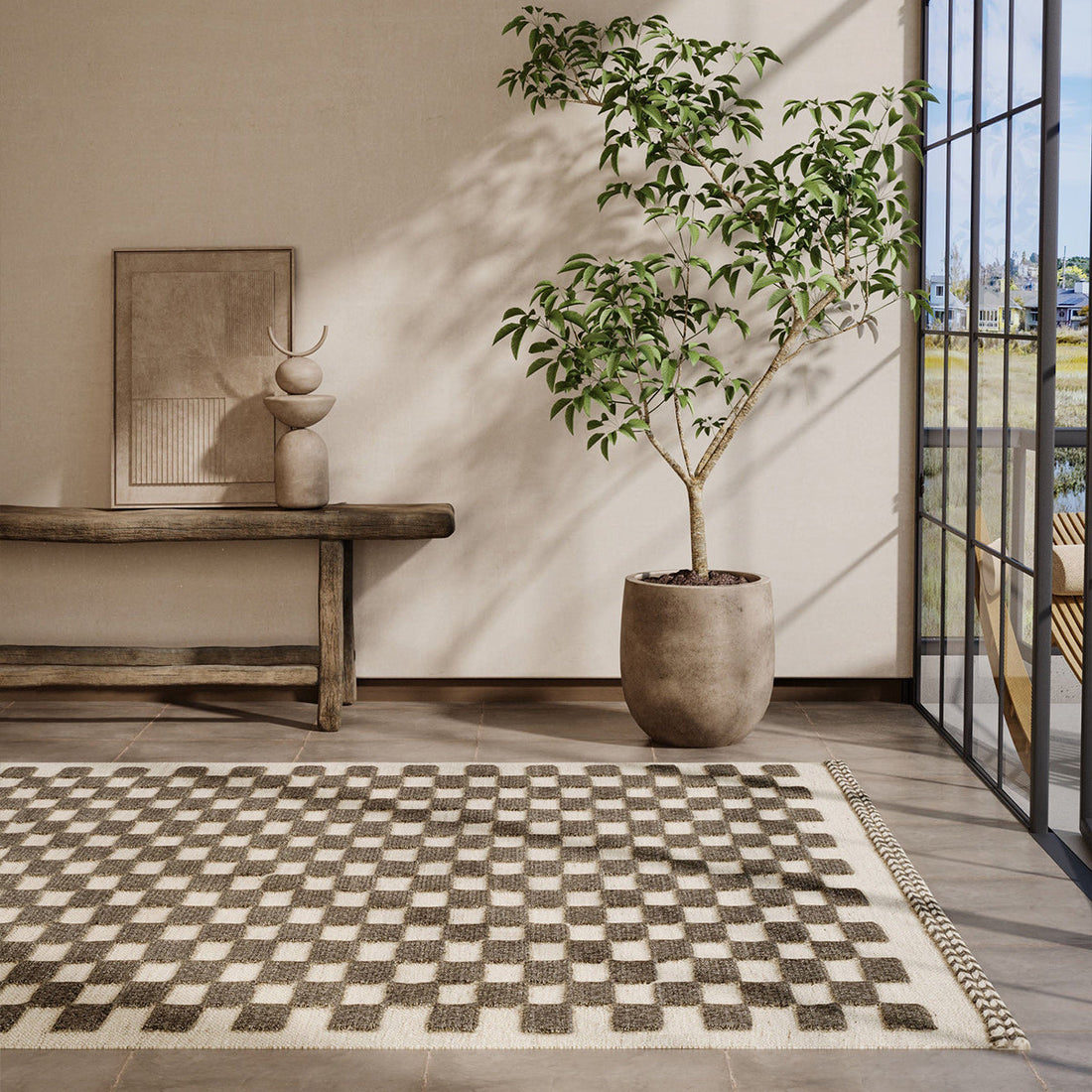 Willow-1 Charcoal Rug
