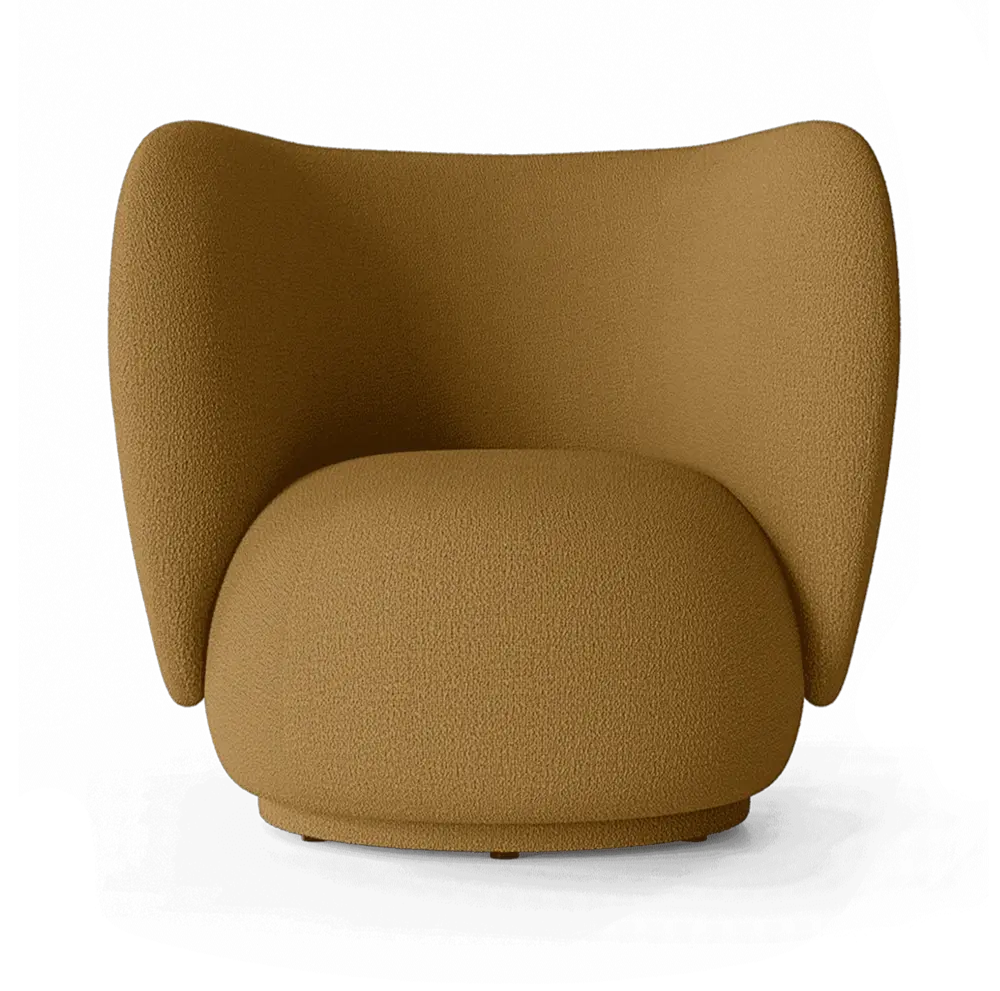 Rico Lounge Curved Chair