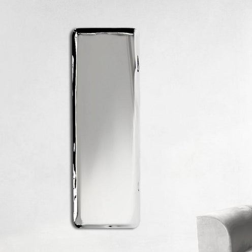 Tafla Mirror Q1 in Polished Stainless Steel