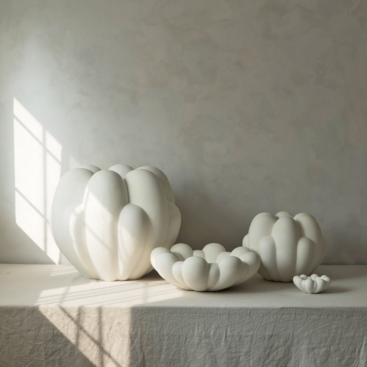 Bloom Tray, Big - Bone White