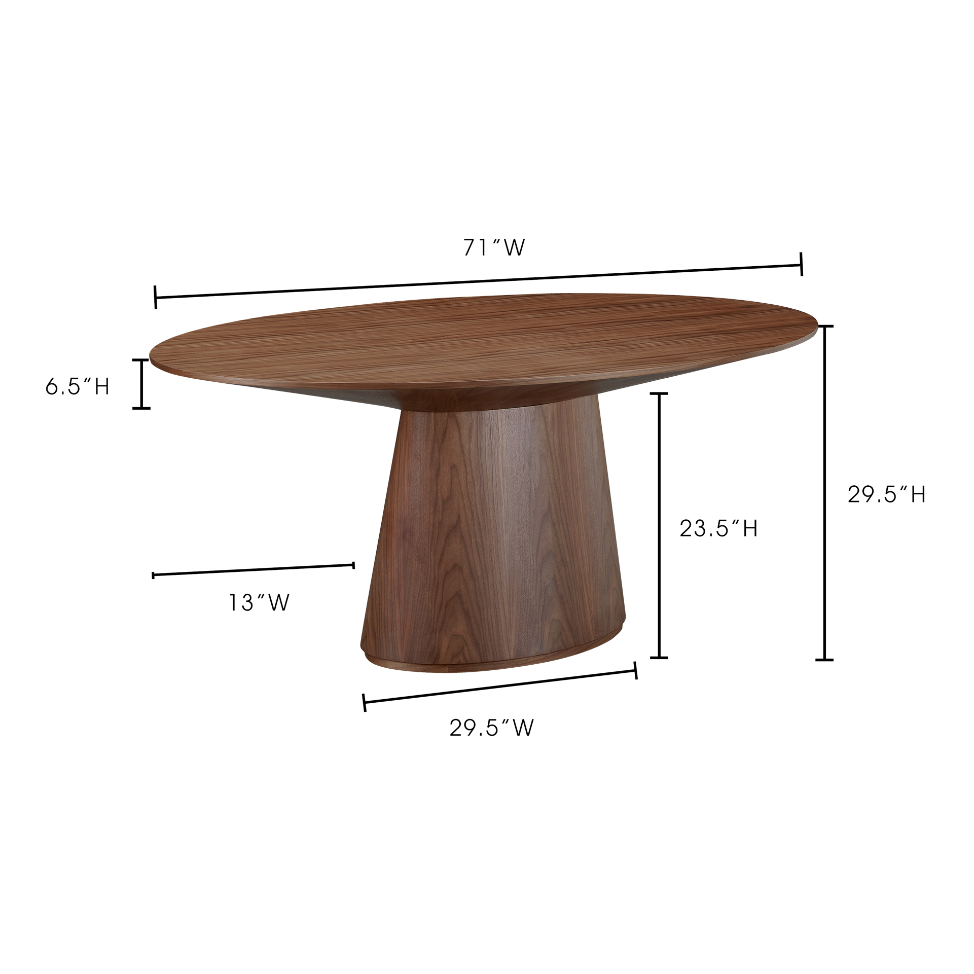 Onagi Oval Dining Table