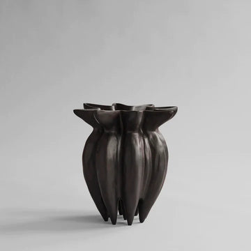 Lotus Vase, Mini - Coffee