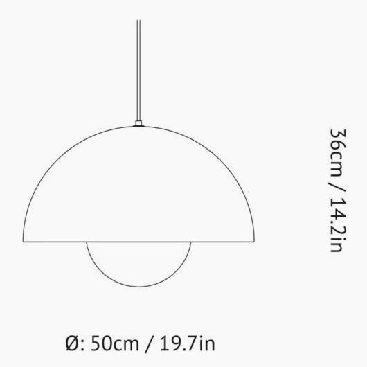 Flowerpot VP2 Pendant