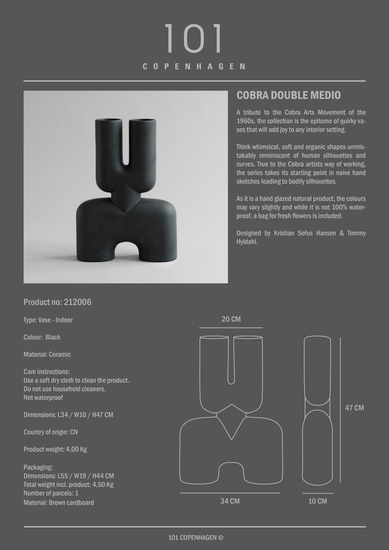 Cobra - Double Medio - Black