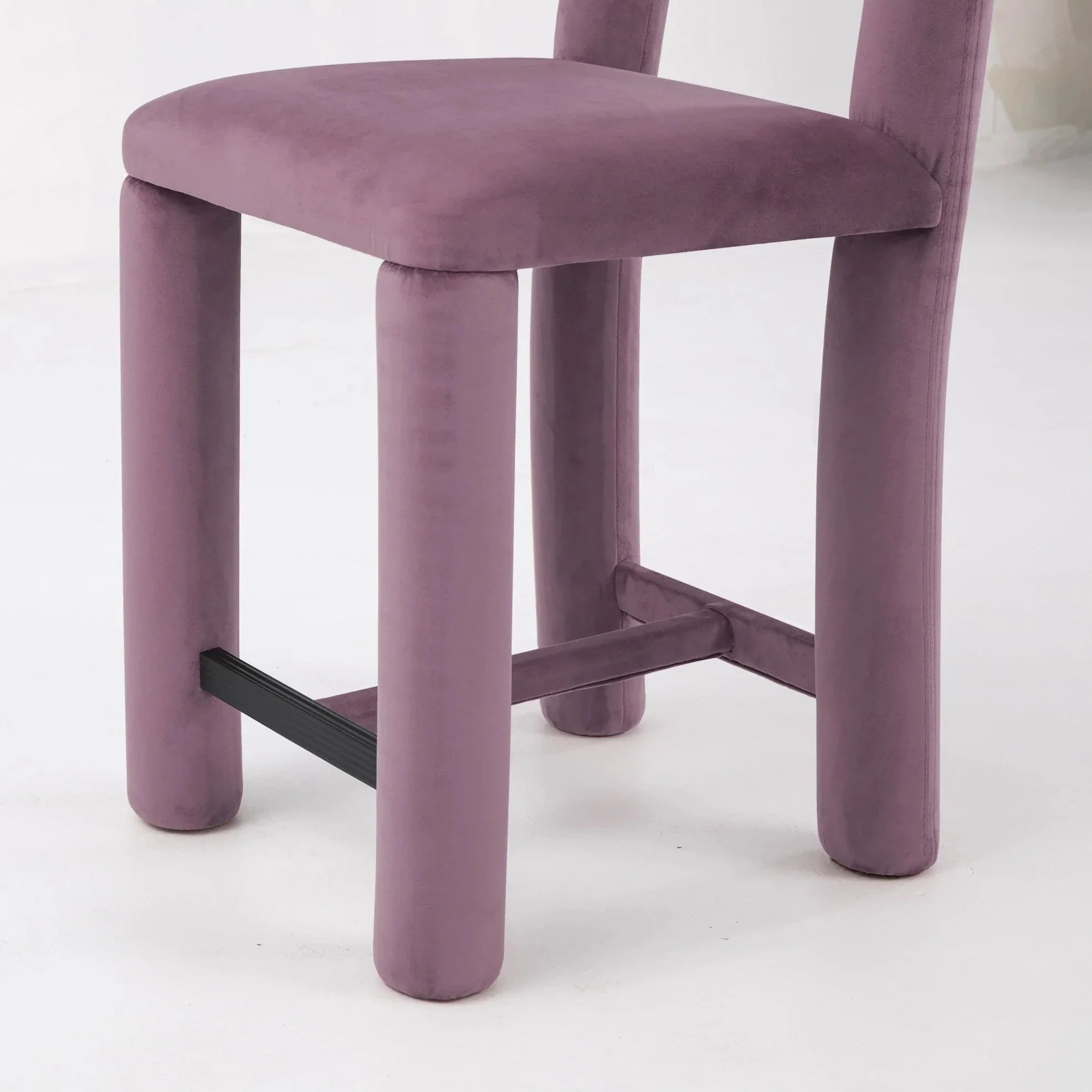 Temi Bar & Counter Height Stool - Lavender - Open Box