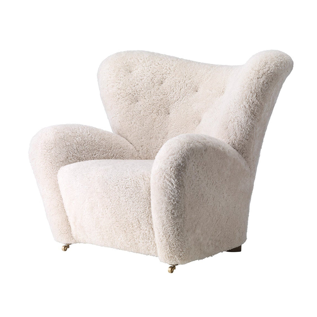 The Tired Man Lounge Chair - Sheepskin