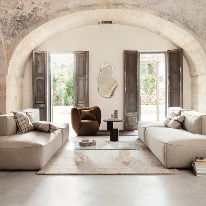 Mineral Coffee Marble Base Table