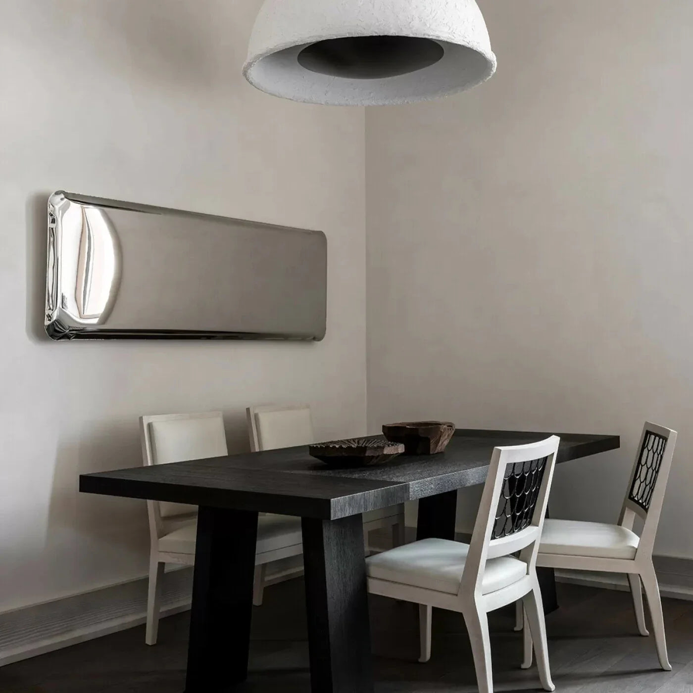 Tafla Mirror Q1 in Polished Stainless Steel