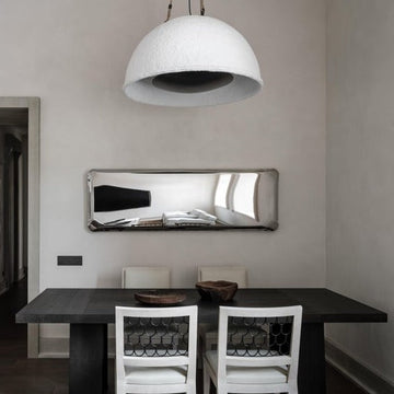 Stainless Steel Tafla QC Sculptural Wall Mirror (Customizable)