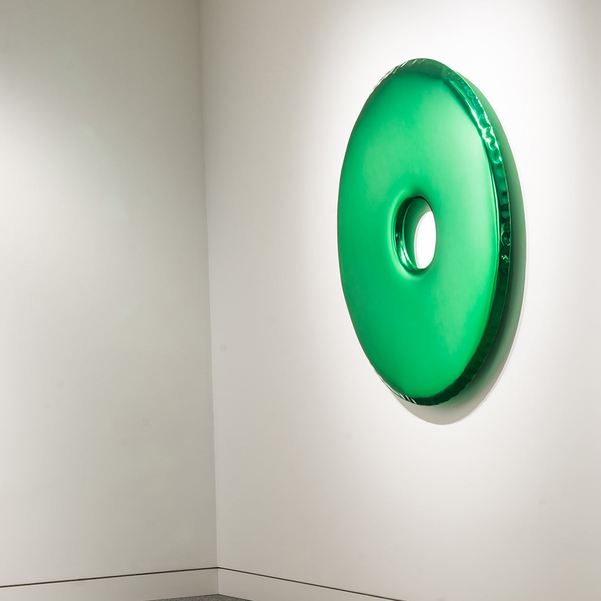 Stainless Steel Rondo 95 Wall Mirror